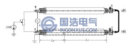 單芯電纜接線示意圖